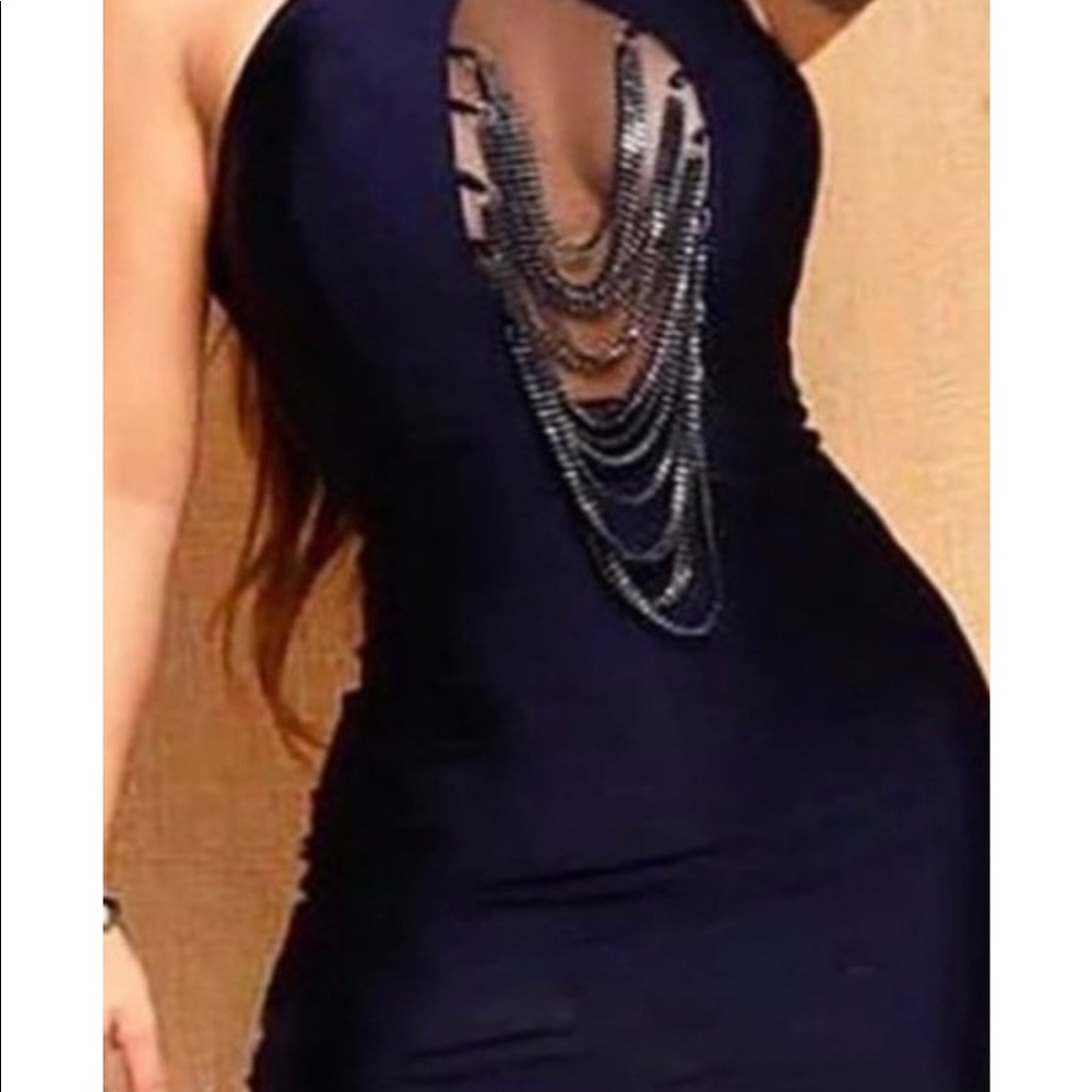 Chain Bodycon Dress